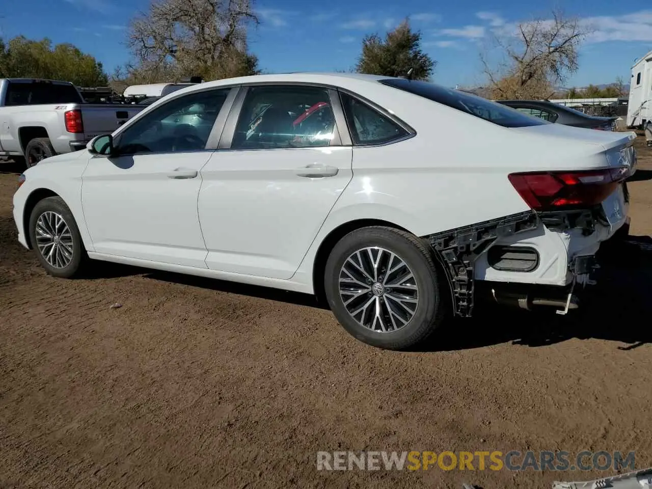 2 Photograph of a damaged car 3VWCB7BU9LM065430 VOLKSWAGEN JETTA 2020