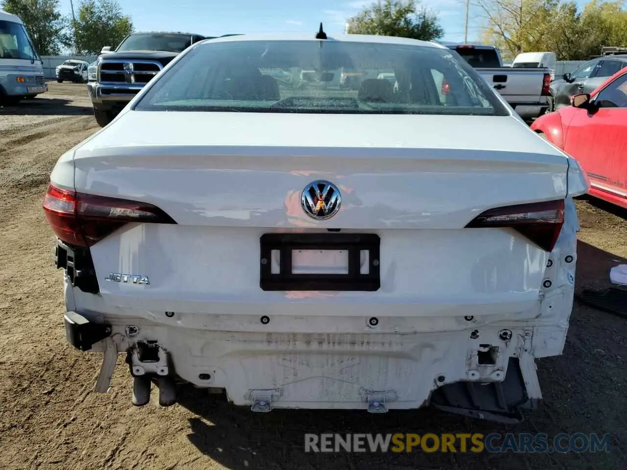 6 Photograph of a damaged car 3VWCB7BU9LM065430 VOLKSWAGEN JETTA 2020