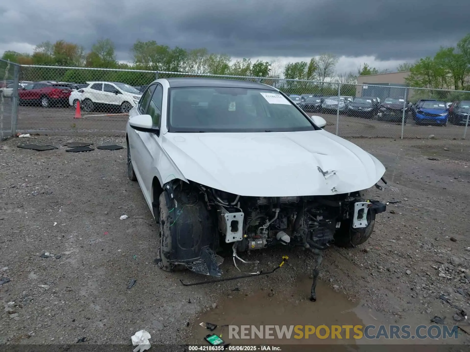 1 Photograph of a damaged car 3VWCB7BU9LM067517 VOLKSWAGEN JETTA 2020