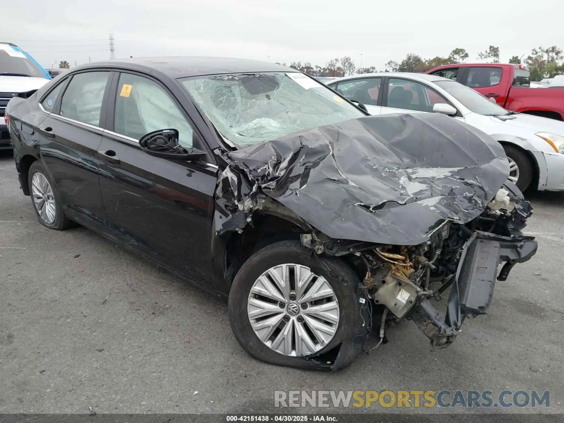 1 Photograph of a damaged car 3VWCB7BU9LM071647 VOLKSWAGEN JETTA 2020