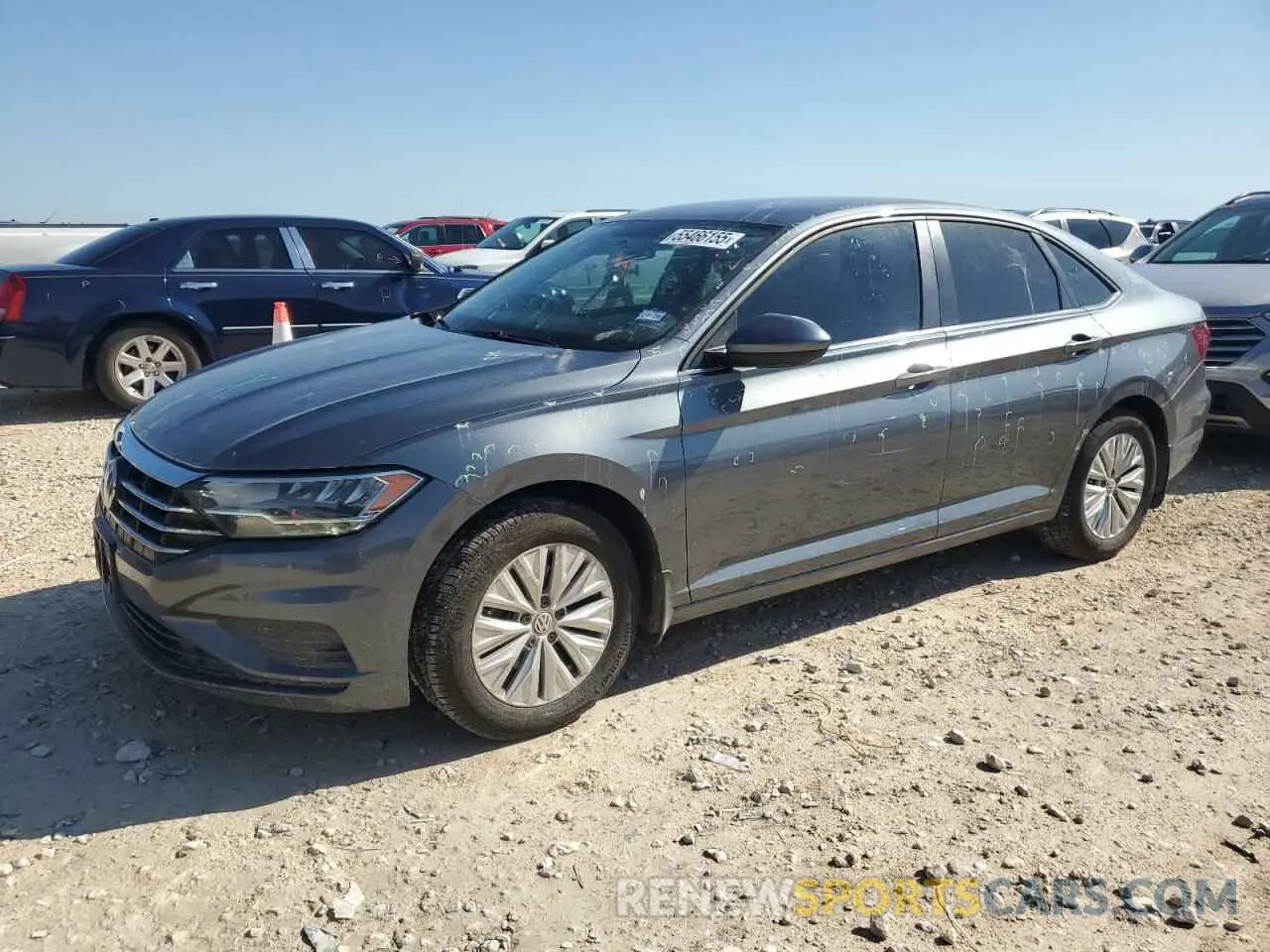 1 Photograph of a damaged car 3VWCB7BUXLM018553 VOLKSWAGEN JETTA 2020