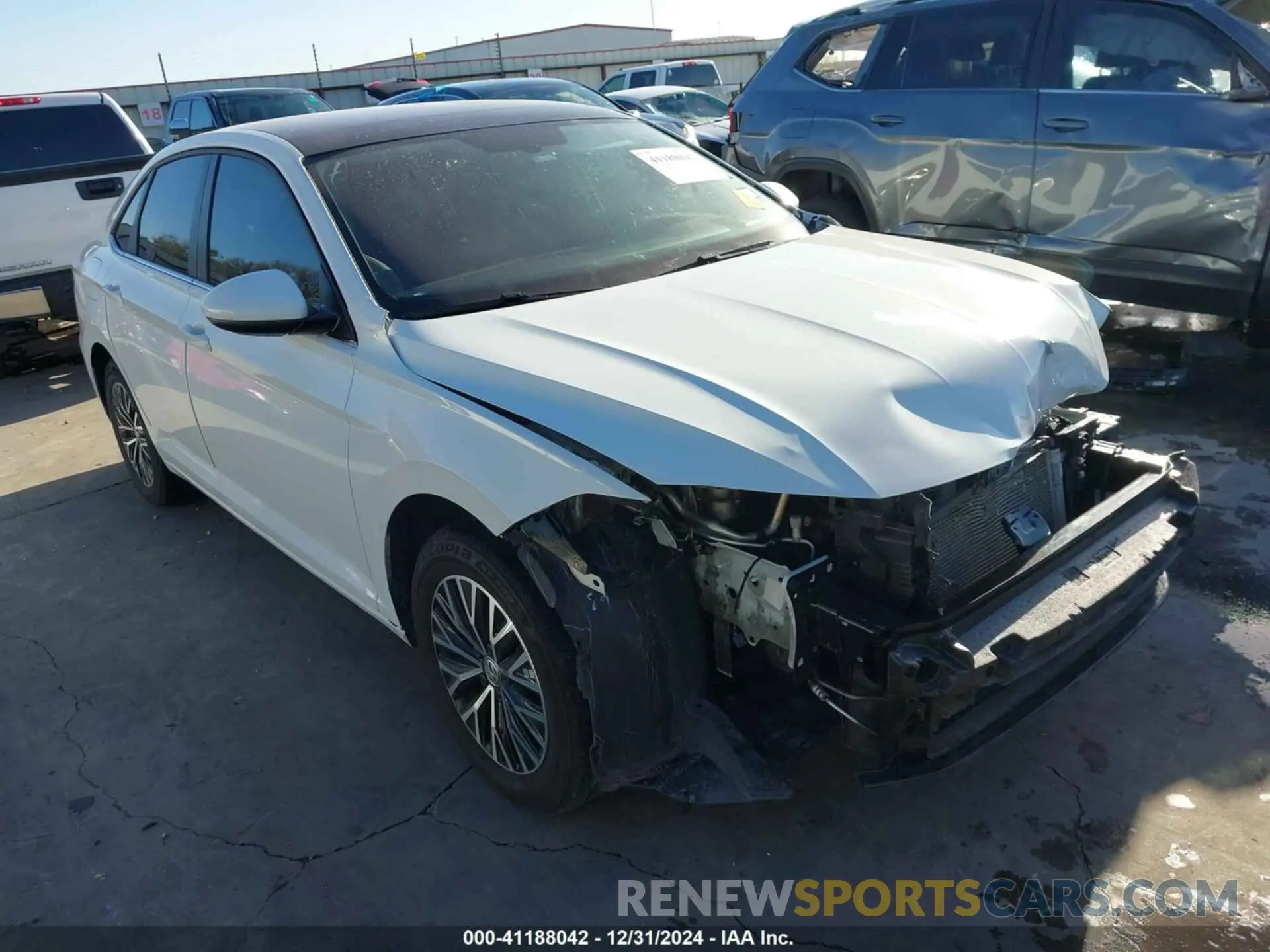 1 Photograph of a damaged car 3VWCB7BUXLM030265 VOLKSWAGEN JETTA 2020