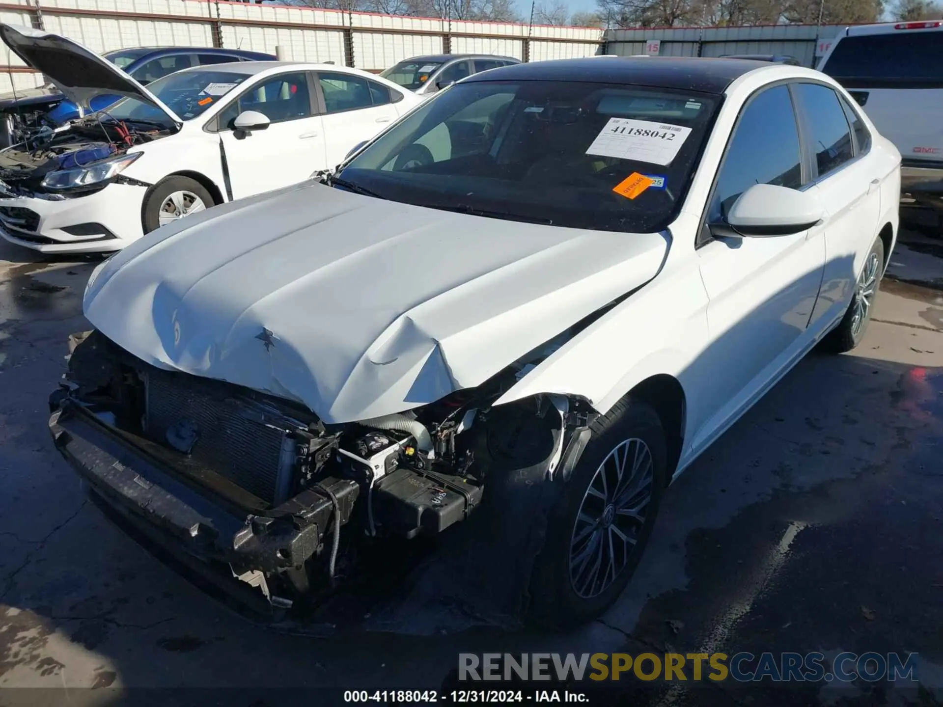 2 Photograph of a damaged car 3VWCB7BUXLM030265 VOLKSWAGEN JETTA 2020