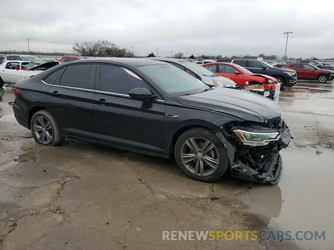4 Photograph of a damaged car 3VWCB7BUXLM045199 VOLKSWAGEN JETTA 2020