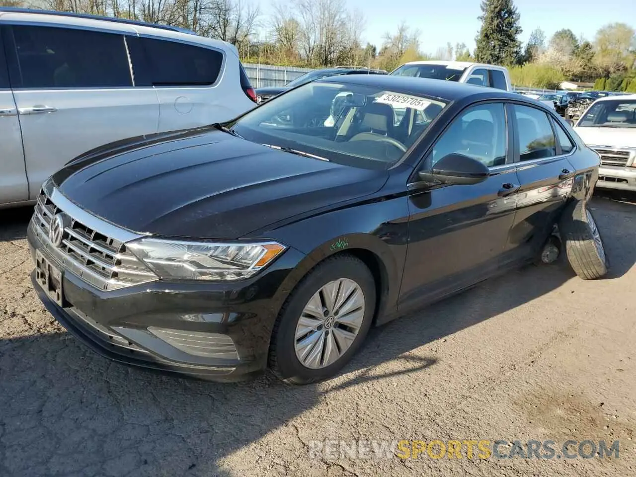 1 Photograph of a damaged car 3VWCB7BUXLM065713 VOLKSWAGEN JETTA 2020
