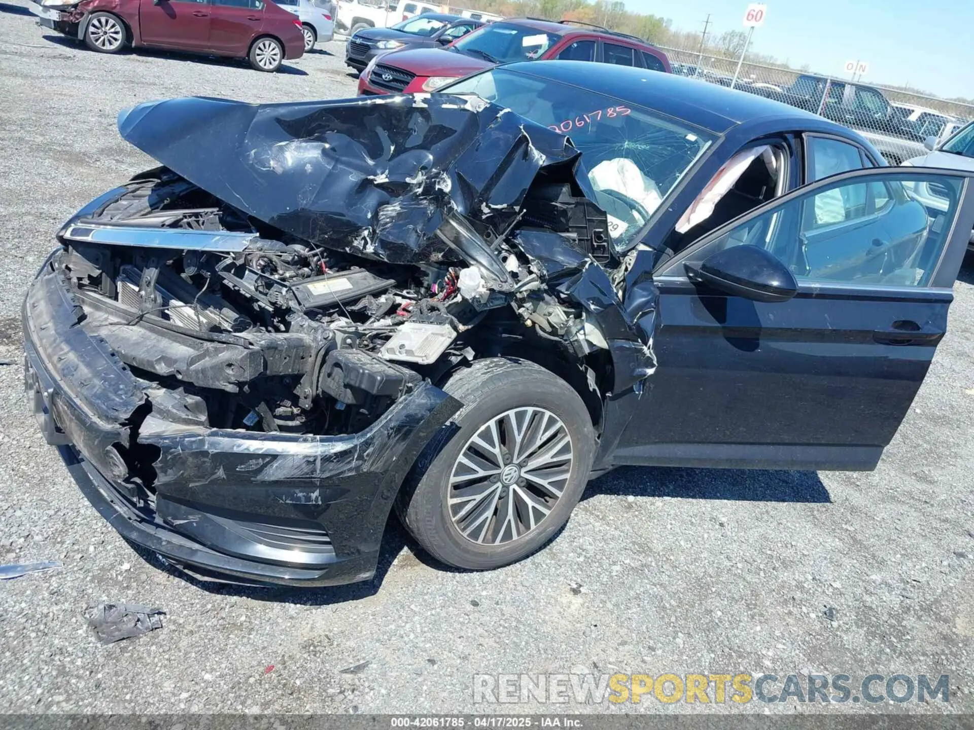 2 Photograph of a damaged car 3VWCB7BUXLM075643 VOLKSWAGEN JETTA 2020
