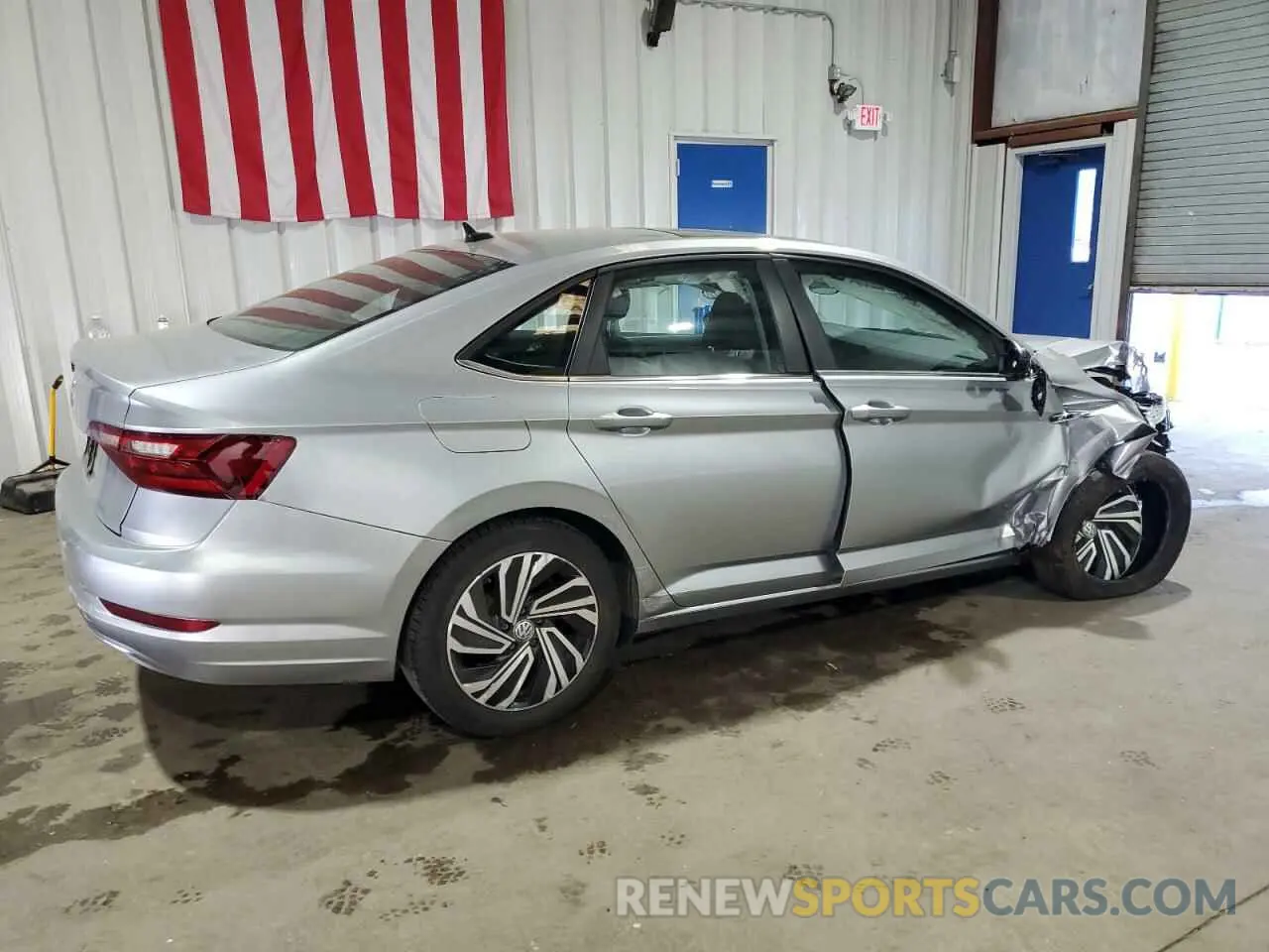 3 Photograph of a damaged car 3VWE57BU3LM087732 VOLKSWAGEN JETTA 2020