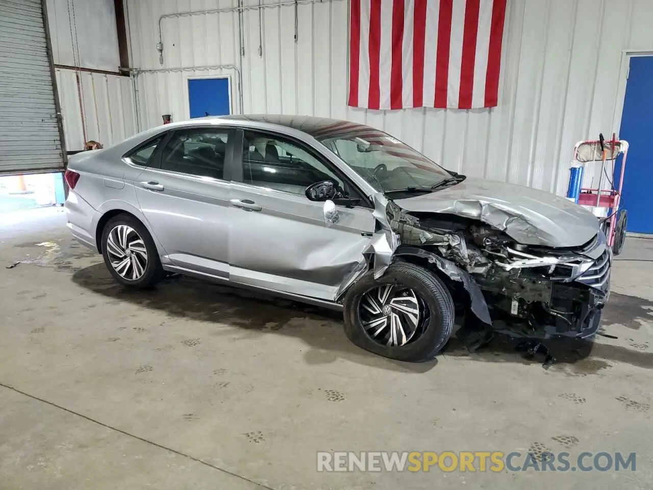 4 Photograph of a damaged car 3VWE57BU3LM087732 VOLKSWAGEN JETTA 2020