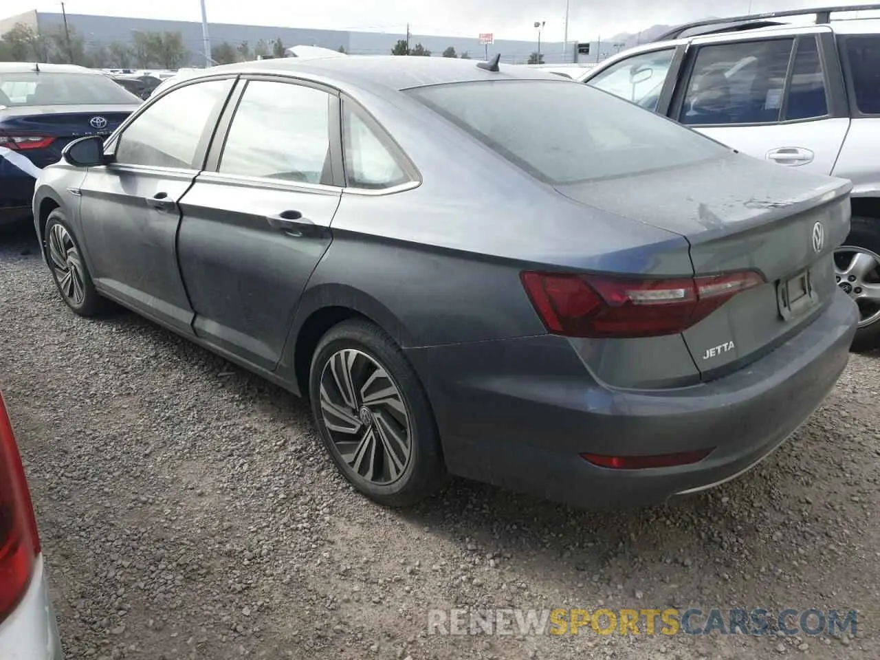 2 Photograph of a damaged car 3VWE57BU7LM091993 VOLKSWAGEN JETTA 2020