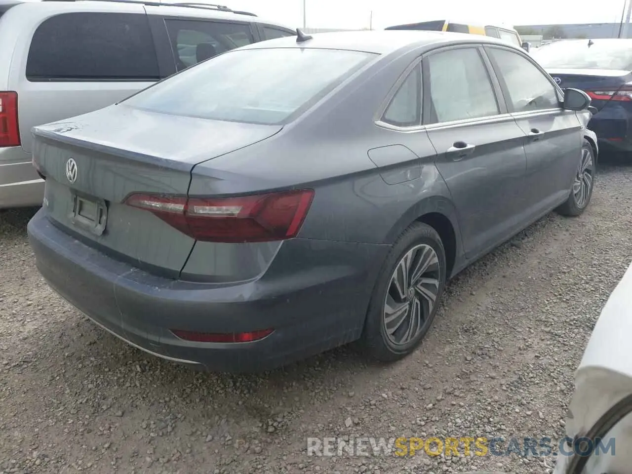 3 Photograph of a damaged car 3VWE57BU7LM091993 VOLKSWAGEN JETTA 2020
