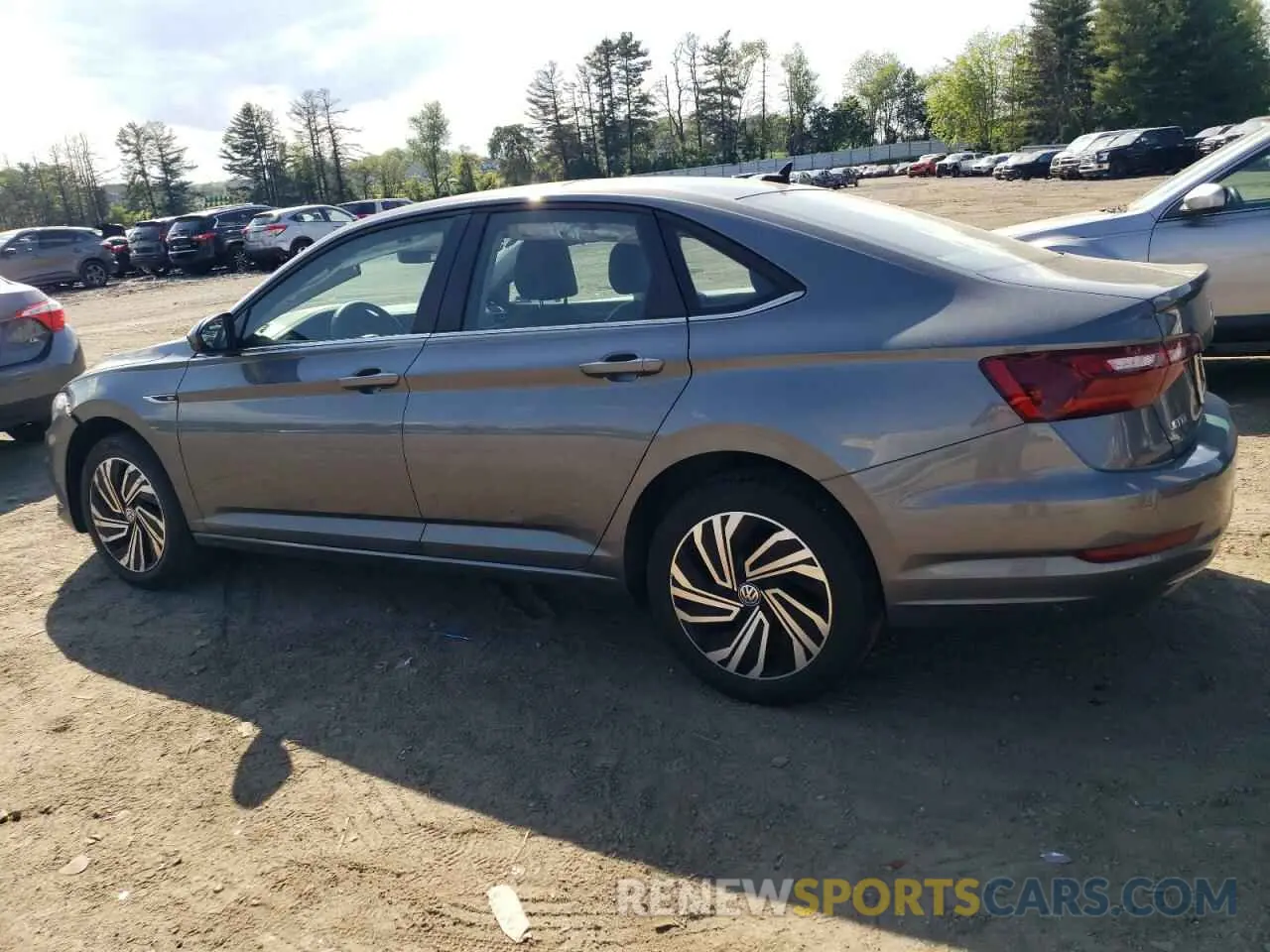 2 Photograph of a damaged car 3VWEB7BU1LM010320 VOLKSWAGEN JETTA 2020