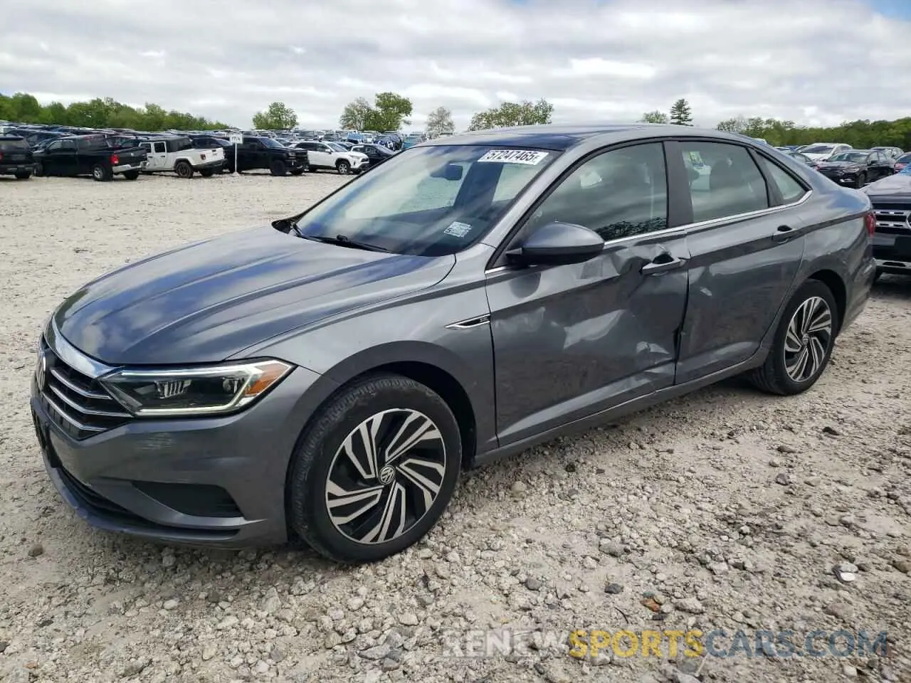 1 Photograph of a damaged car 3VWEB7BU2LM024145 VOLKSWAGEN JETTA 2020