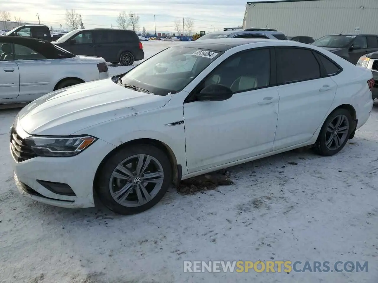 1 Photograph of a damaged car 3VWEB7BU2LM033766 VOLKSWAGEN JETTA 2020