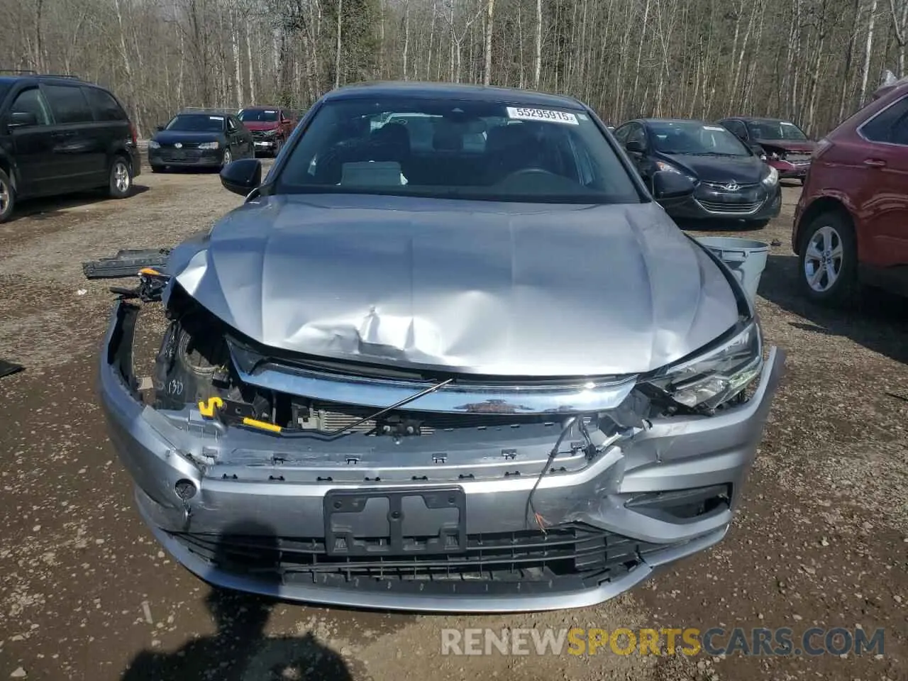 5 Photograph of a damaged car 3VWEB7BU2LM067643 VOLKSWAGEN JETTA 2020