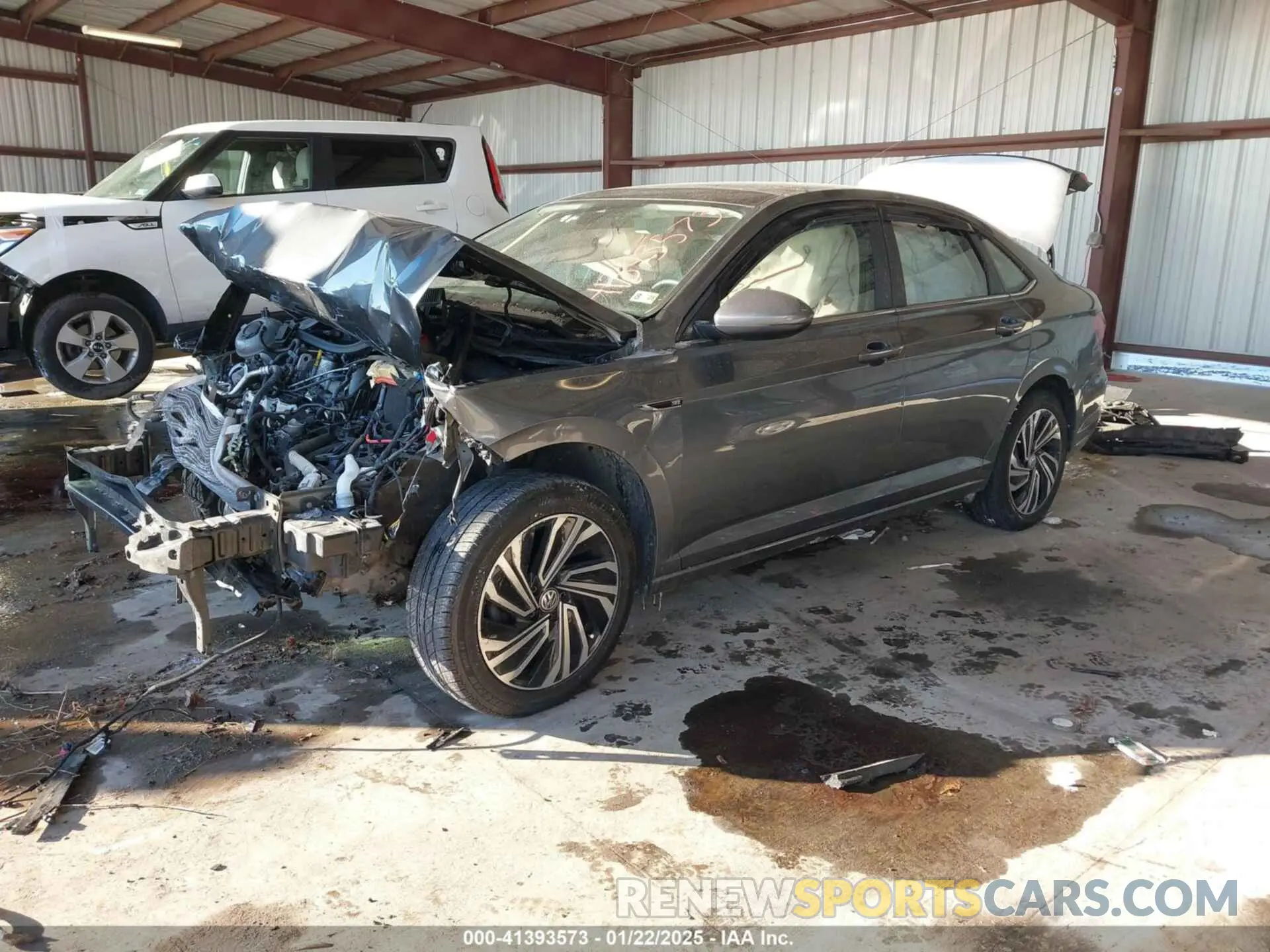 2 Photograph of a damaged car 3VWEB7BU3LM002428 VOLKSWAGEN JETTA 2020