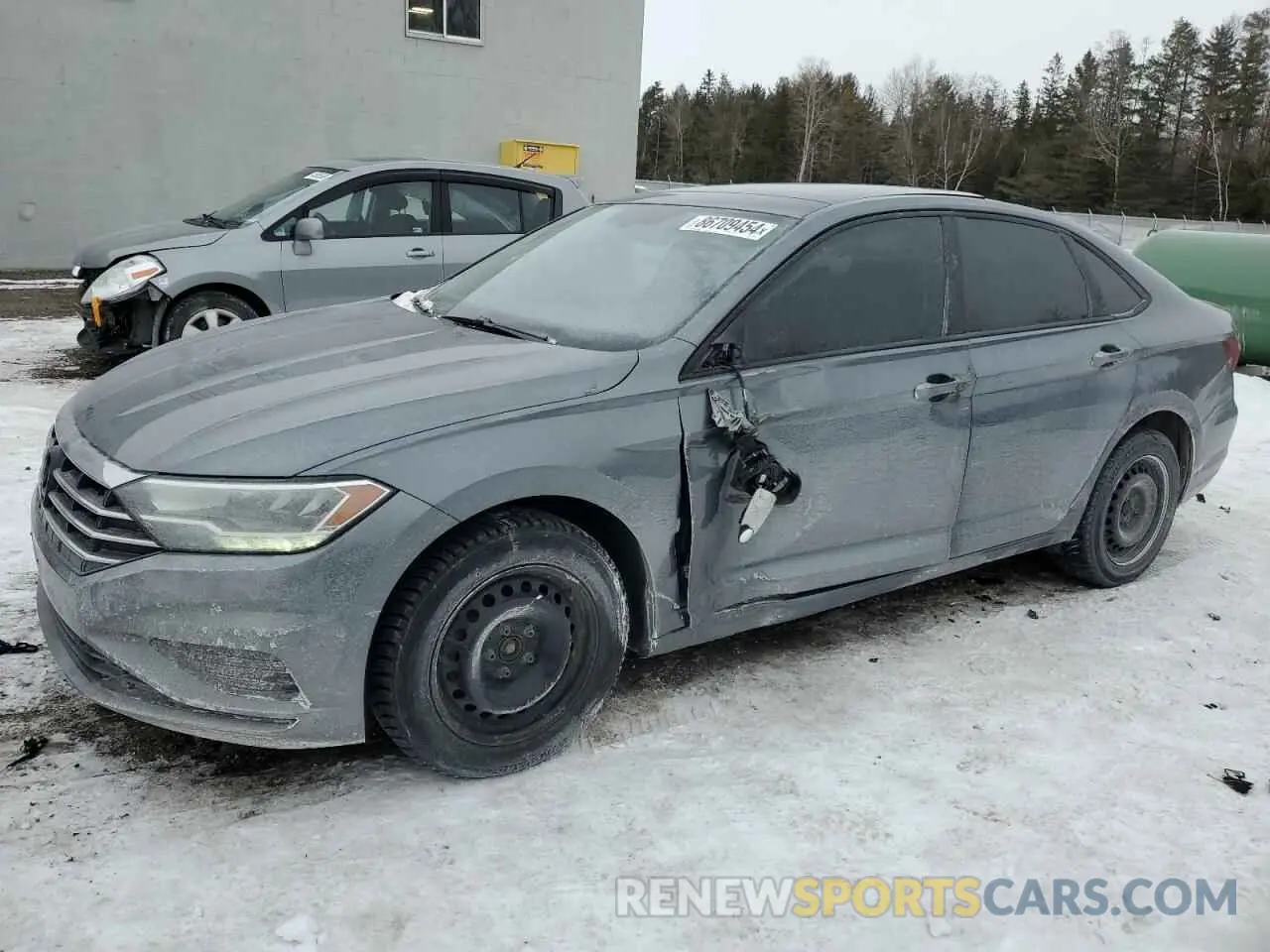 1 Photograph of a damaged car 3VWEB7BU5LM076109 VOLKSWAGEN JETTA 2020