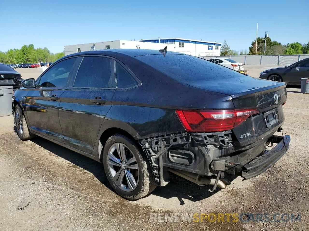 2 Photograph of a damaged car 3VWEB7BU8LM022755 VOLKSWAGEN JETTA 2020