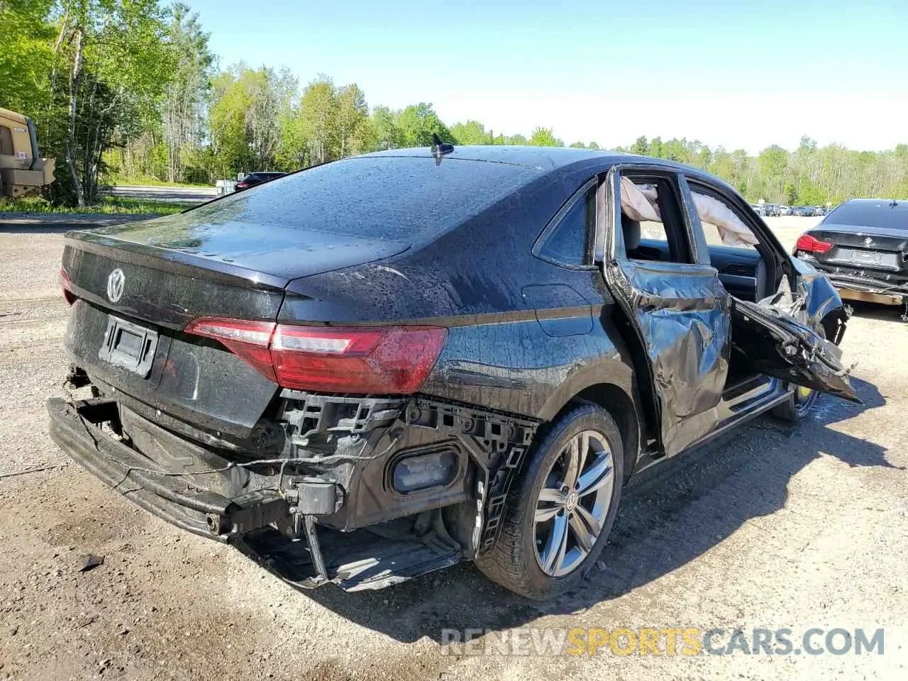 3 Photograph of a damaged car 3VWEB7BU8LM022755 VOLKSWAGEN JETTA 2020