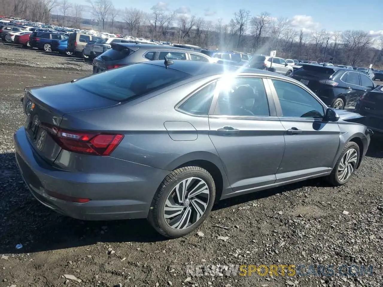 3 Photograph of a damaged car 3VWEB7BU9LM045204 VOLKSWAGEN JETTA 2020