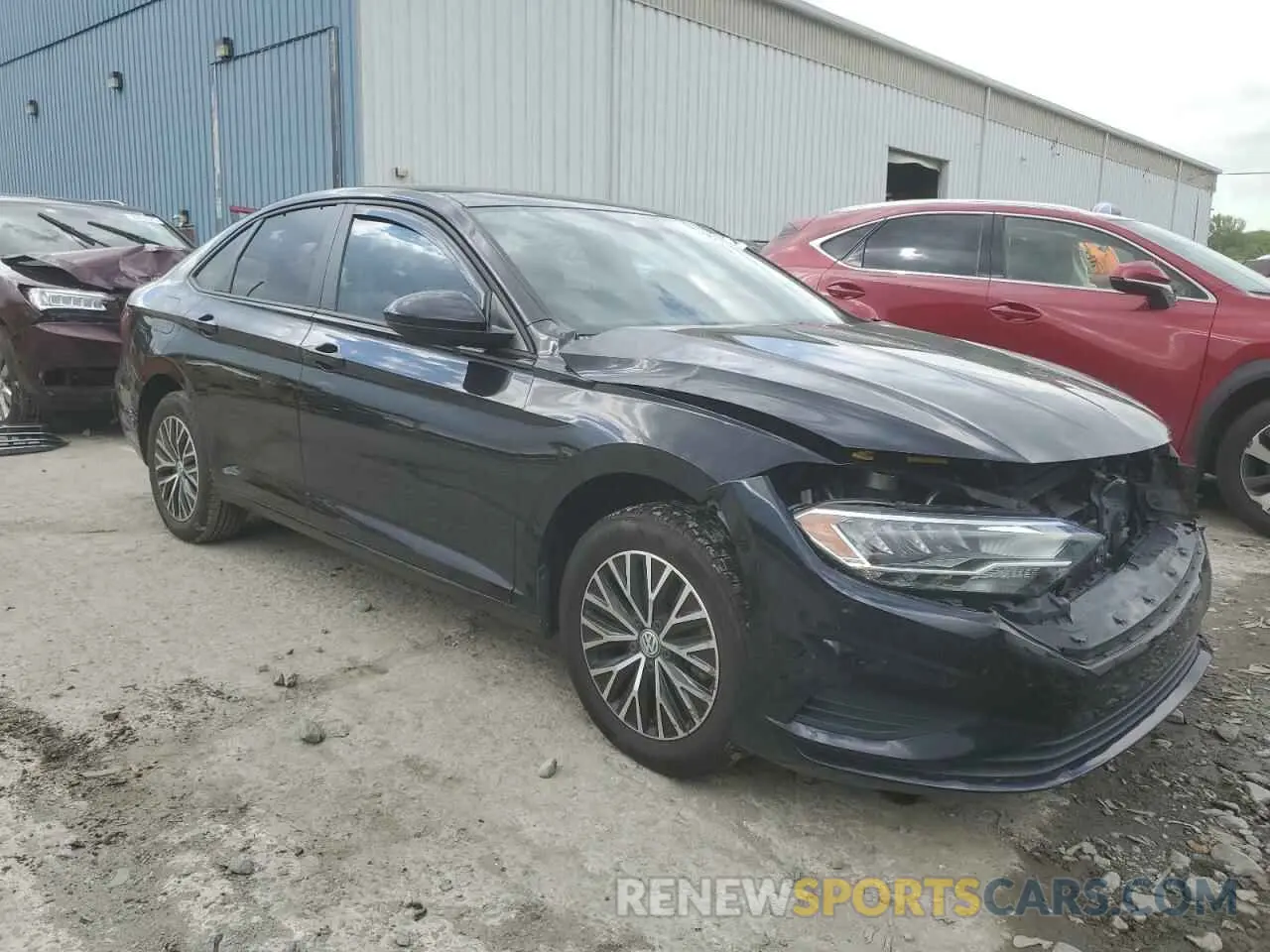4 Photograph of a damaged car 3VWEB7BU9LM073522 VOLKSWAGEN JETTA 2020