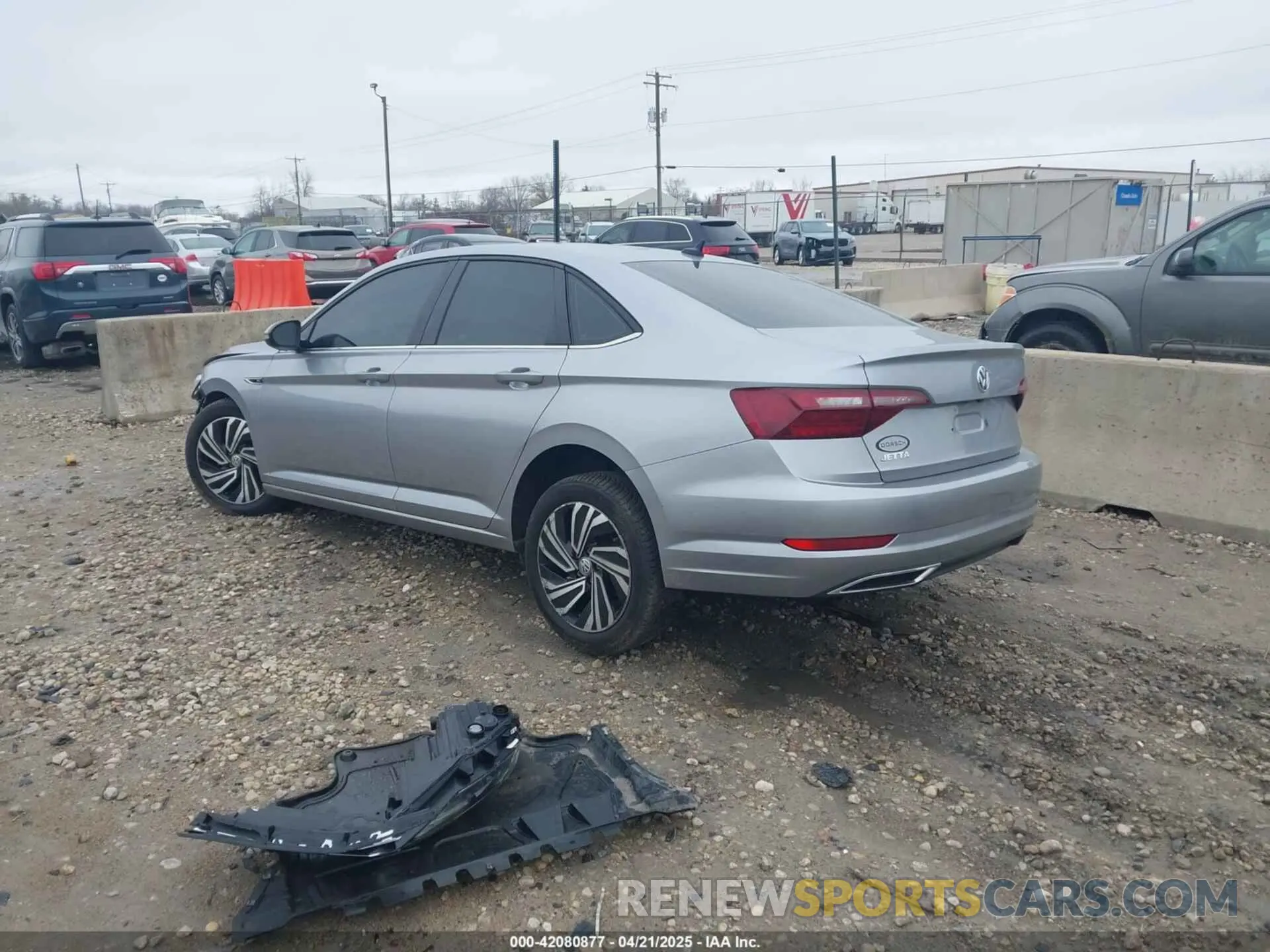 3 Photograph of a damaged car 3VWG57BU1LM103998 VOLKSWAGEN JETTA 2020