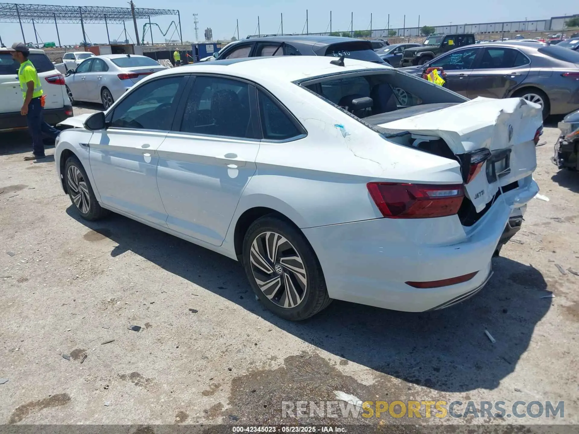 3 Photograph of a damaged car 3VWGB7BU0LM042751 VOLKSWAGEN JETTA 2020