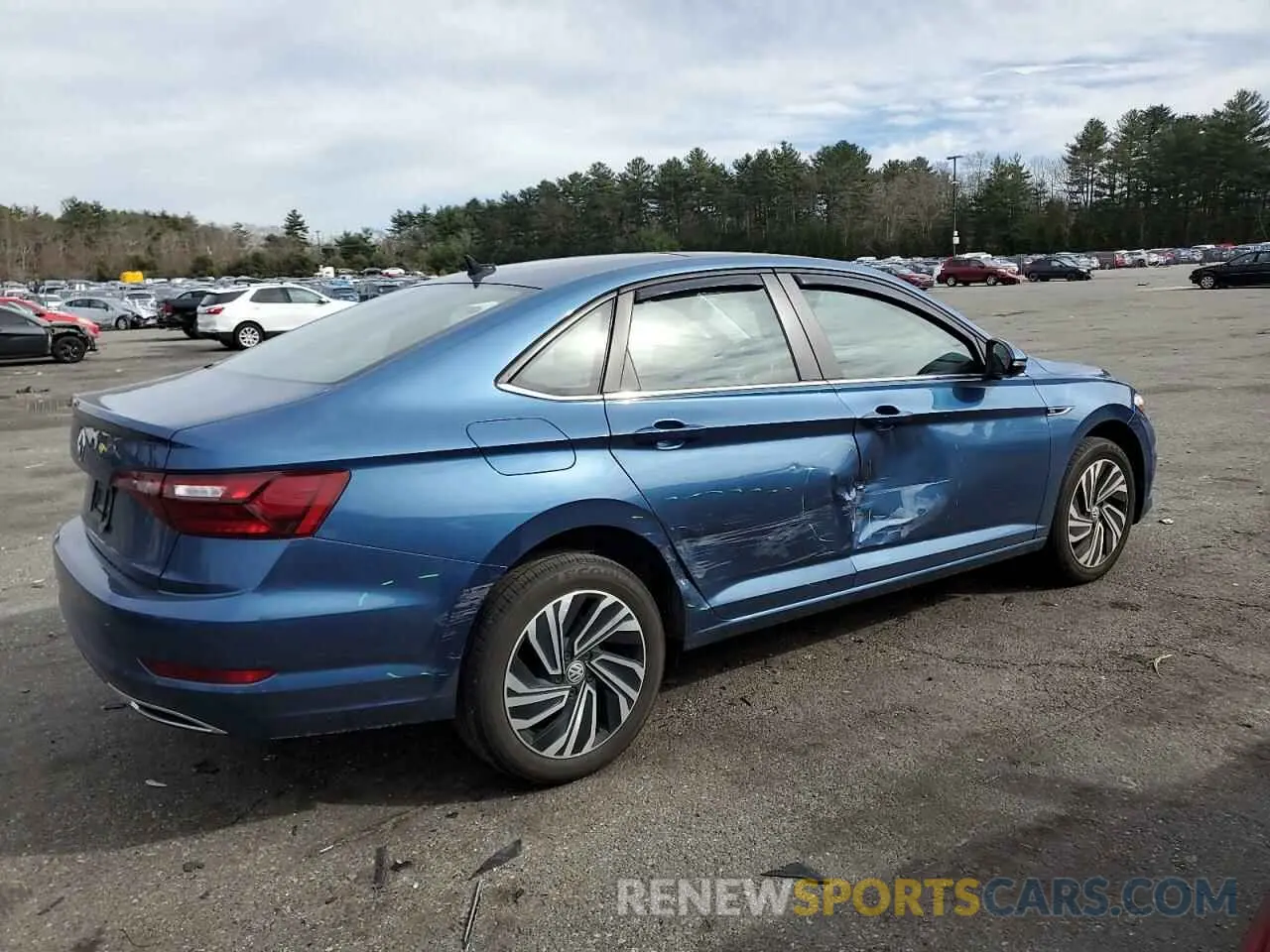 3 Photograph of a damaged car 3VWGB7BU6LM033729 VOLKSWAGEN JETTA 2020