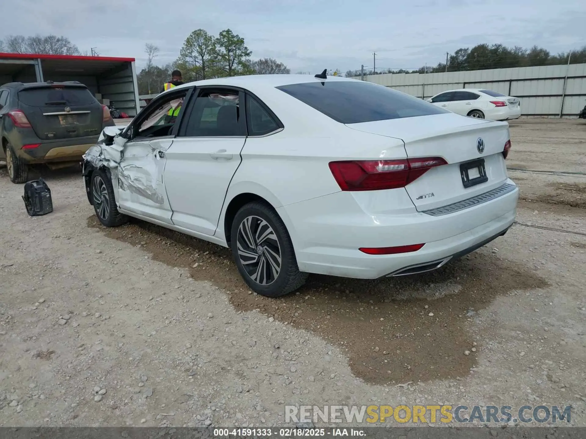 3 Photograph of a damaged car 3VWGB7BU6LM045945 VOLKSWAGEN JETTA 2020