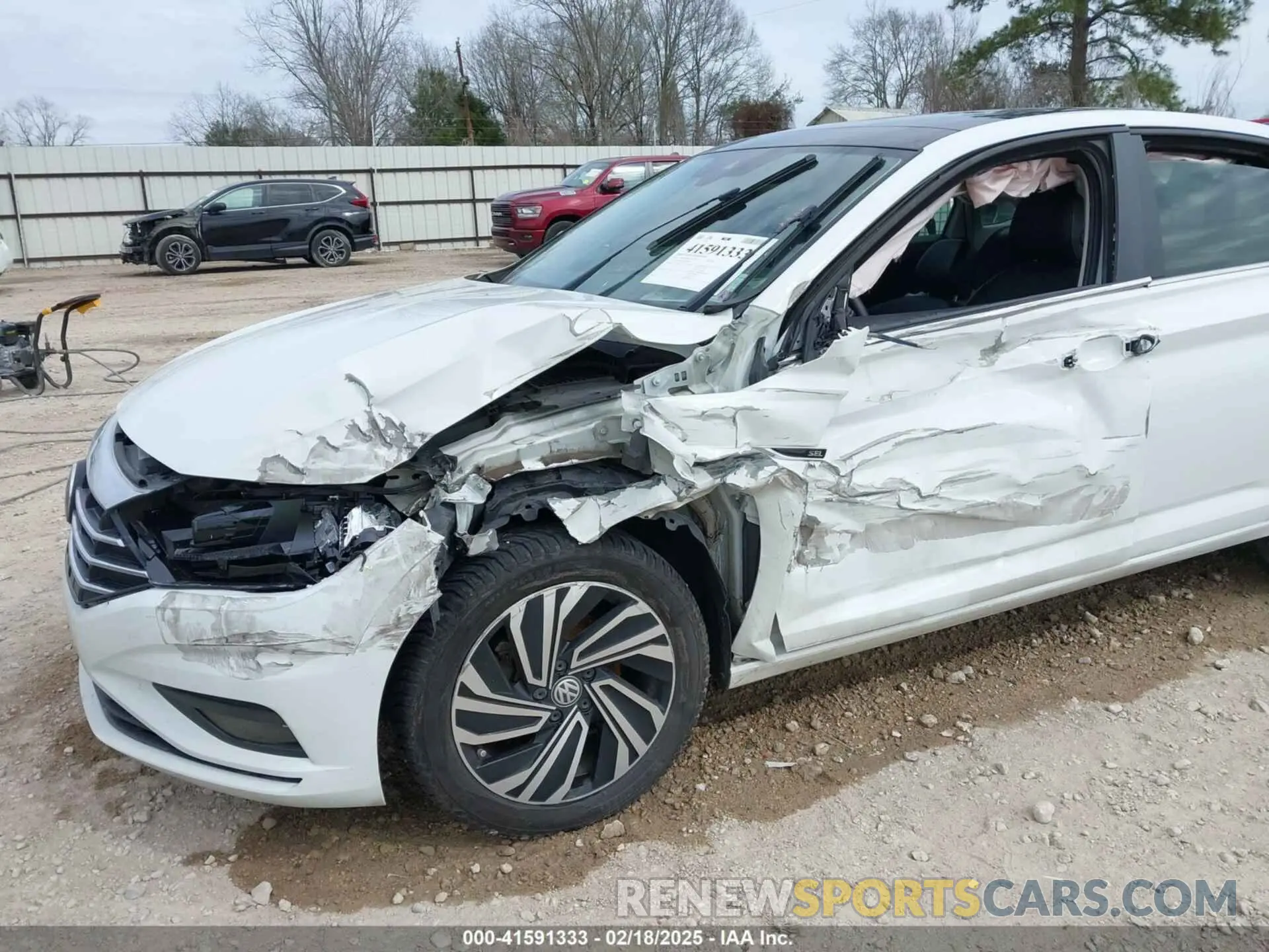 6 Photograph of a damaged car 3VWGB7BU6LM045945 VOLKSWAGEN JETTA 2020