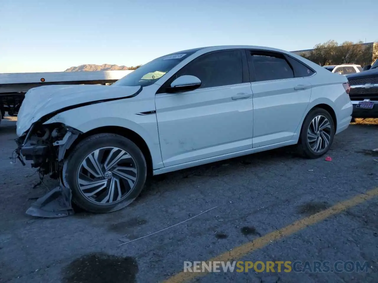1 Photograph of a damaged car 3VWGB7BU6LM071512 VOLKSWAGEN JETTA 2020