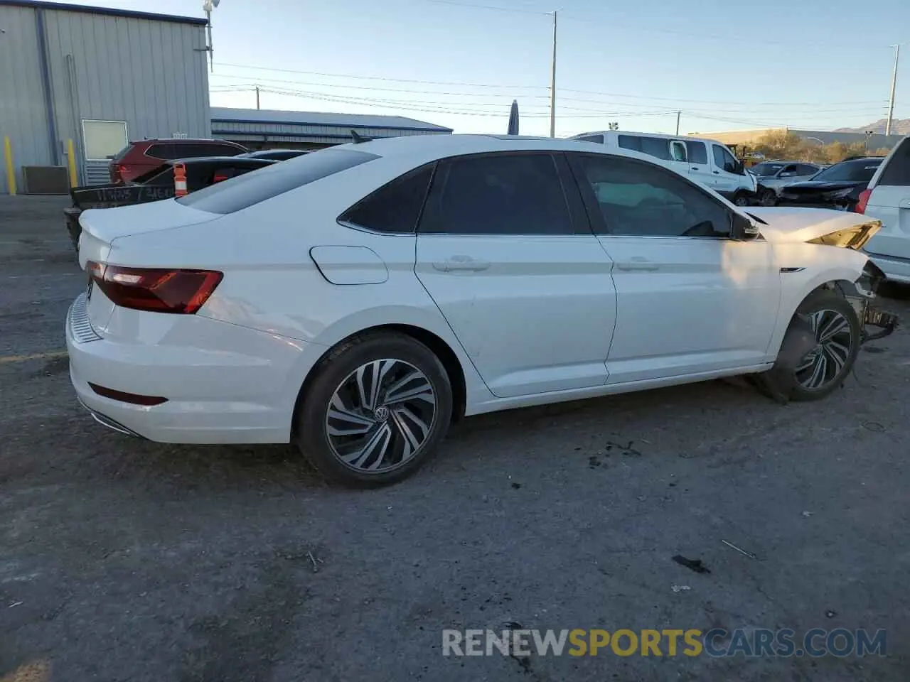 3 Photograph of a damaged car 3VWGB7BU6LM071512 VOLKSWAGEN JETTA 2020