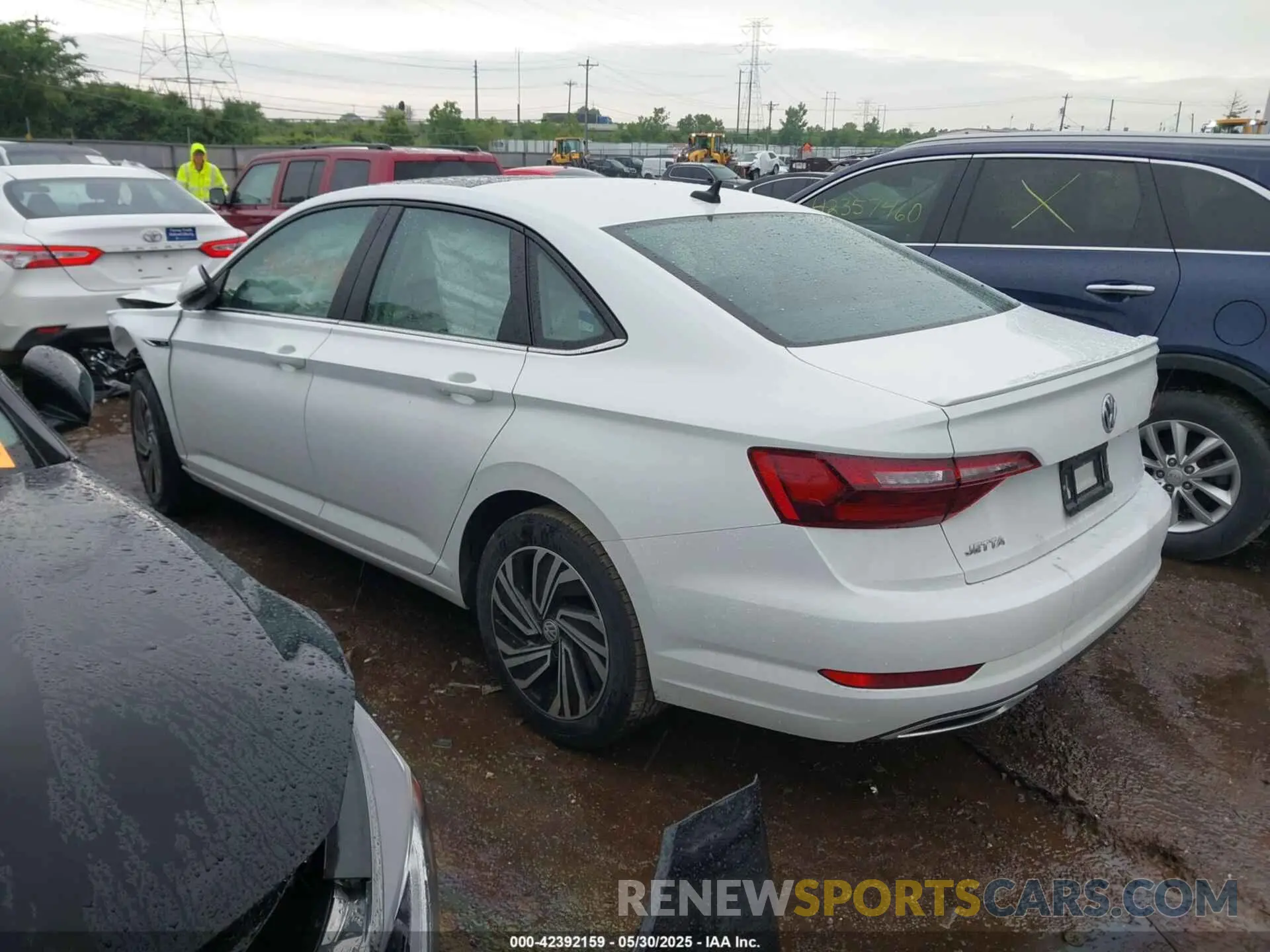 3 Photograph of a damaged car 3VWGB7BU7LM027356 VOLKSWAGEN JETTA 2020