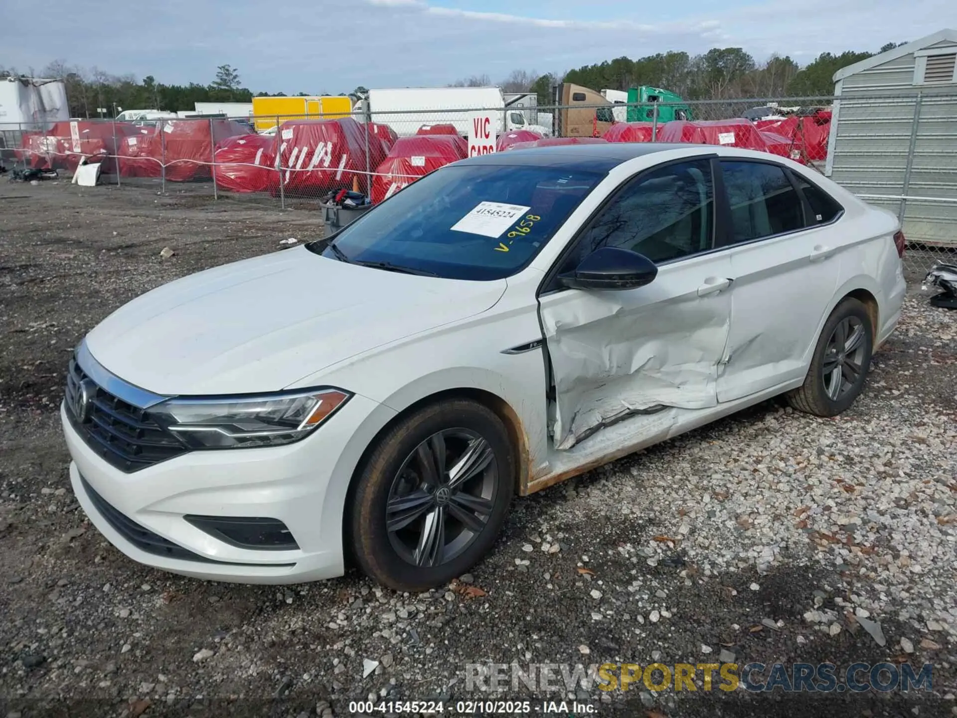 2 Photograph of a damaged car 3VWN57BU0LM099658 VOLKSWAGEN JETTA 2020