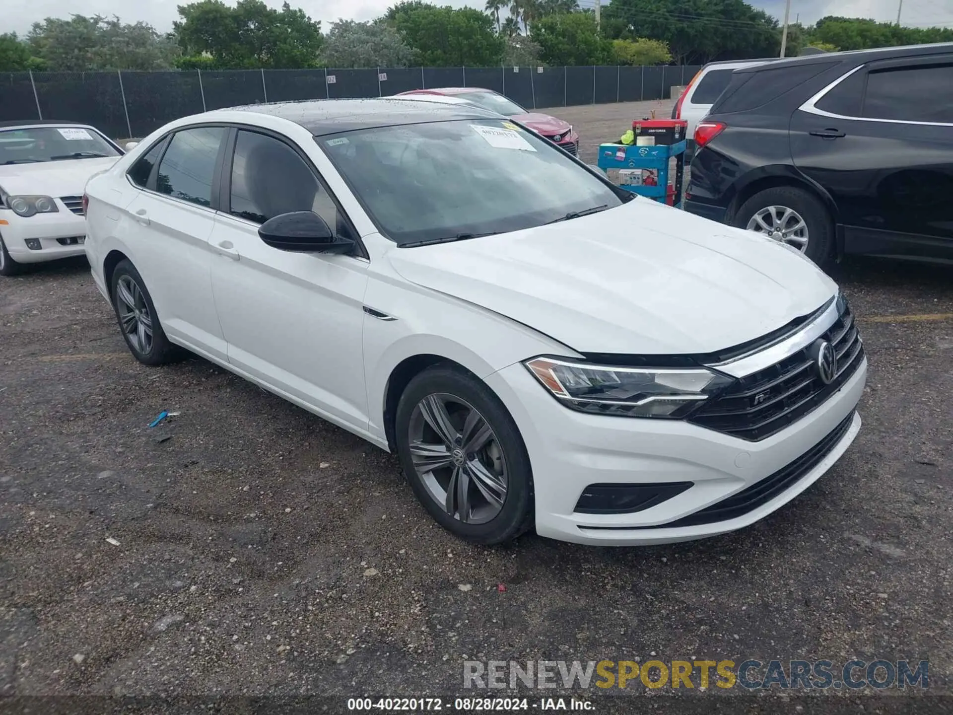1 Photograph of a damaged car 3VWN57BU2LM082263 VOLKSWAGEN JETTA 2020