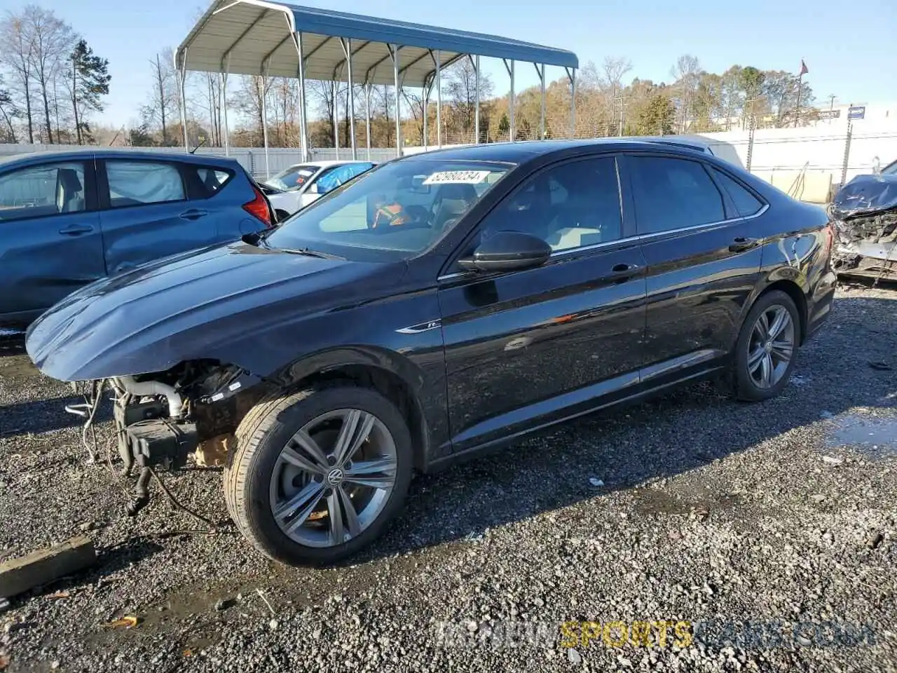 1 Photograph of a damaged car 3VWN57BU4LM103677 VOLKSWAGEN JETTA 2020