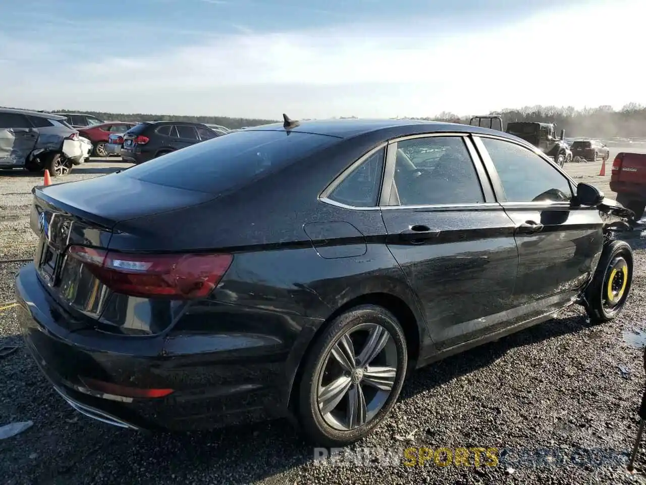 3 Photograph of a damaged car 3VWN57BU4LM103677 VOLKSWAGEN JETTA 2020