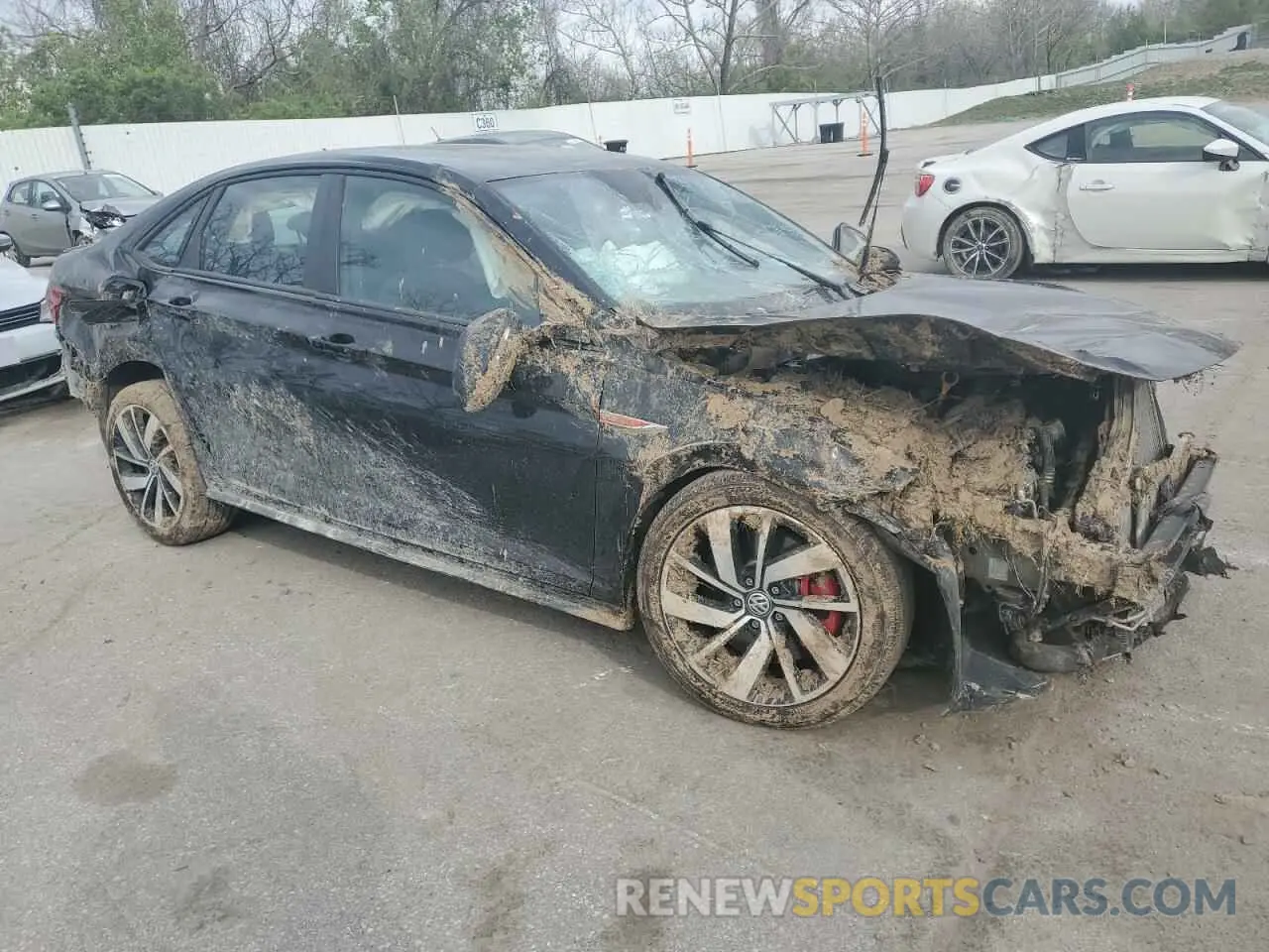 4 Photograph of a damaged car 3VW6T7BU8MM010947 VOLKSWAGEN JETTA 2021