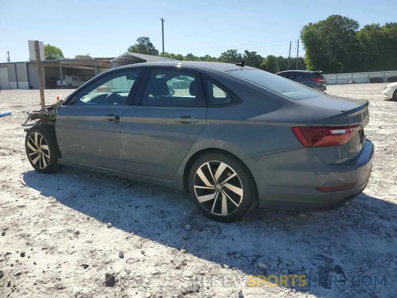 2 Photograph of a damaged car 3VW6T7BU8MM017185 VOLKSWAGEN JETTA 2021