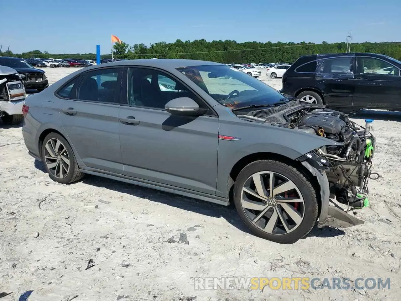 4 Photograph of a damaged car 3VW6T7BU8MM017185 VOLKSWAGEN JETTA 2021