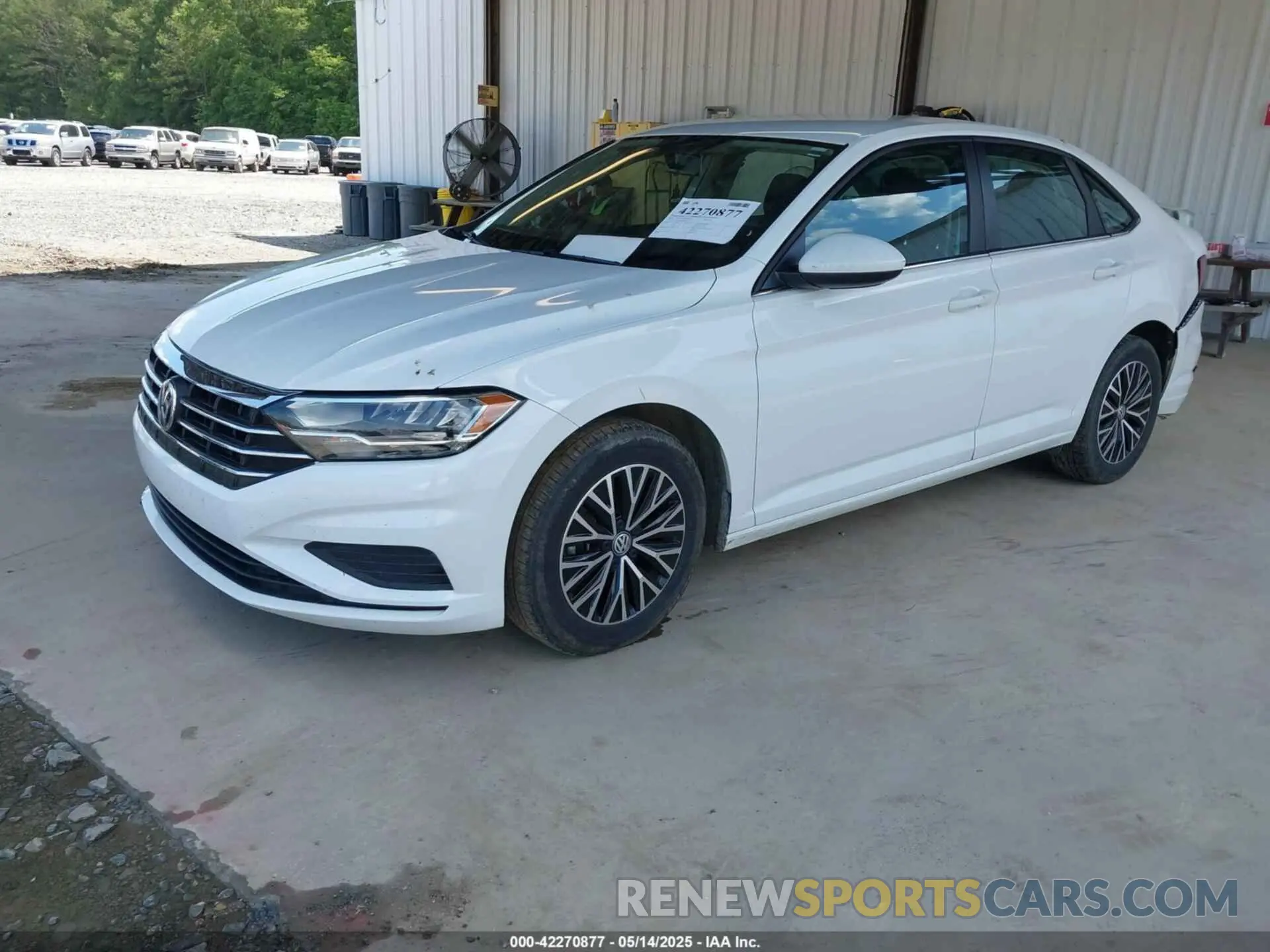 2 Photograph of a damaged car 3VWC57BU0MM013922 VOLKSWAGEN JETTA 2021