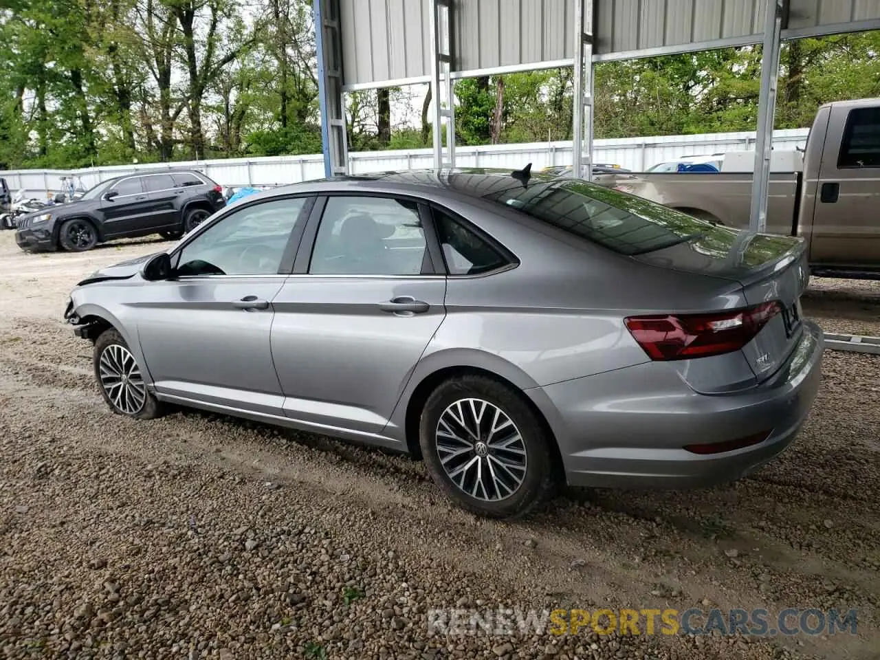 2 Photograph of a damaged car 3VWC57BU0MM017999 VOLKSWAGEN JETTA 2021