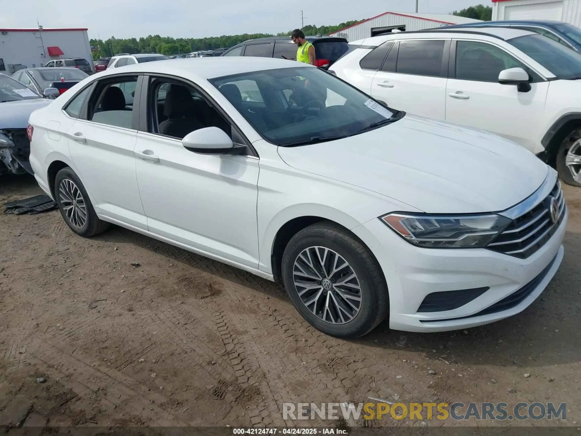 1 Photograph of a damaged car 3VWC57BU0MM021874 VOLKSWAGEN JETTA 2021