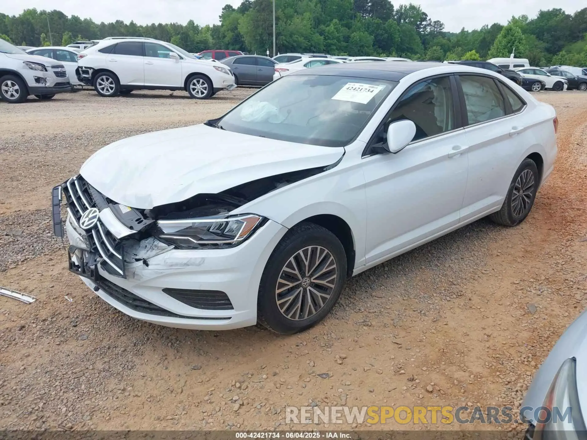 2 Photograph of a damaged car 3VWC57BU0MM036357 VOLKSWAGEN JETTA 2021