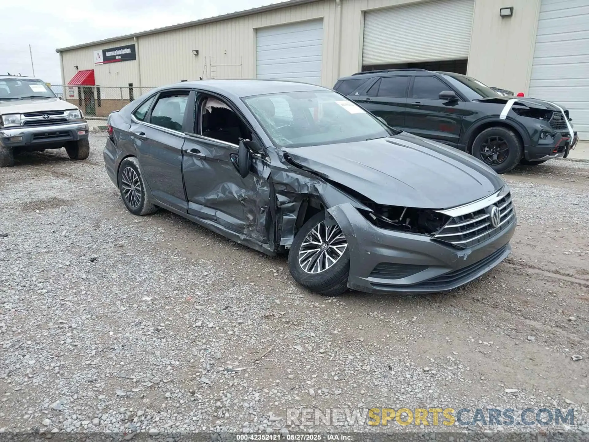 1 Photograph of a damaged car 3VWC57BU0MM039209 VOLKSWAGEN JETTA 2021