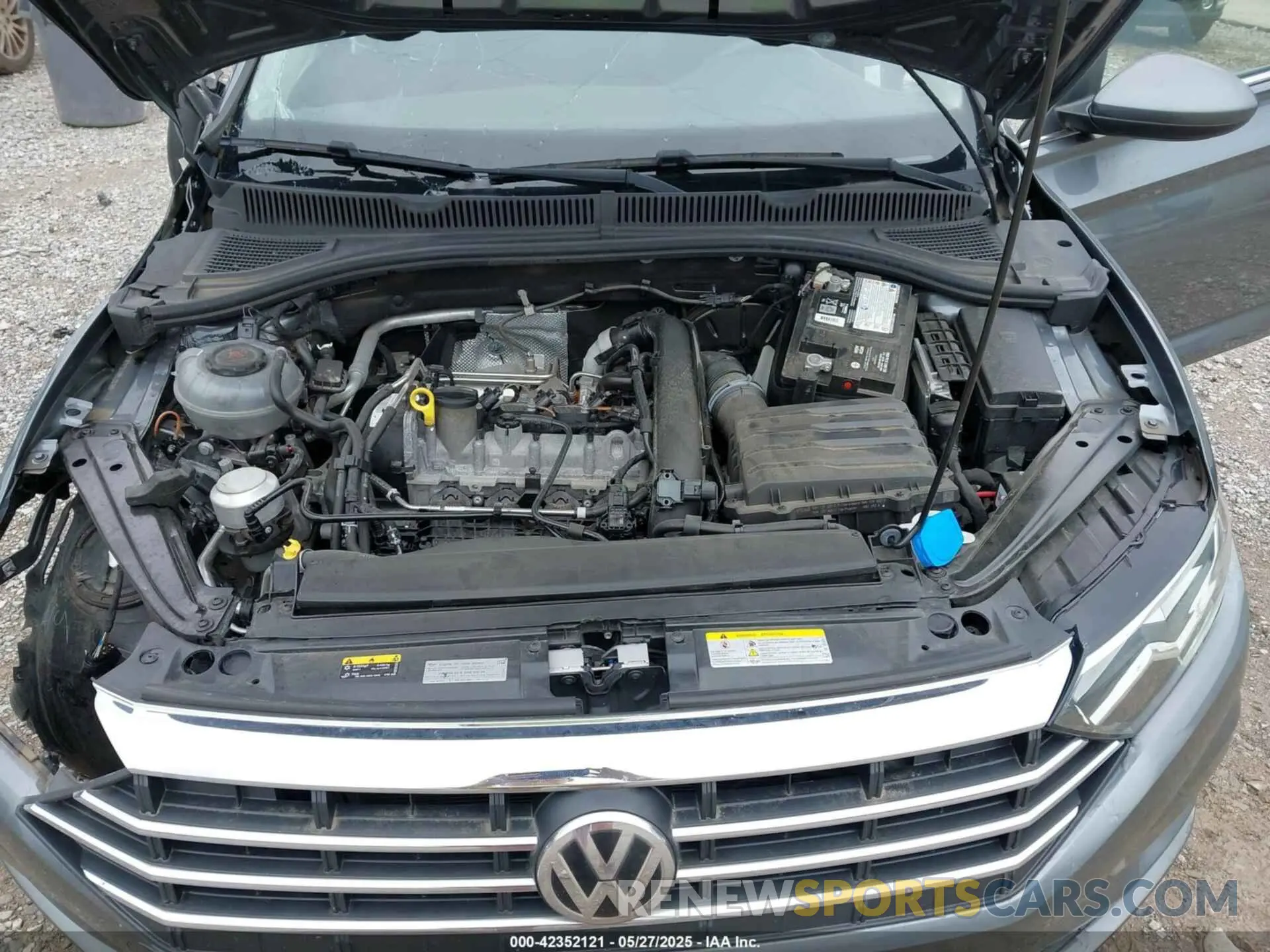 10 Photograph of a damaged car 3VWC57BU0MM039209 VOLKSWAGEN JETTA 2021
