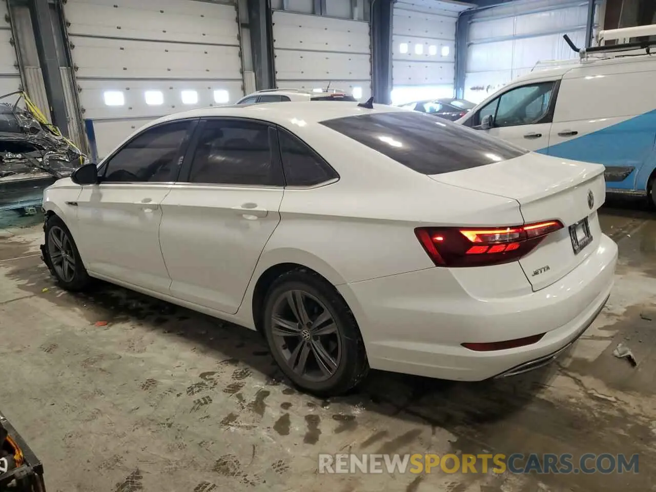 2 Photograph of a damaged car 3VWC57BU0MM041638 VOLKSWAGEN JETTA 2021
