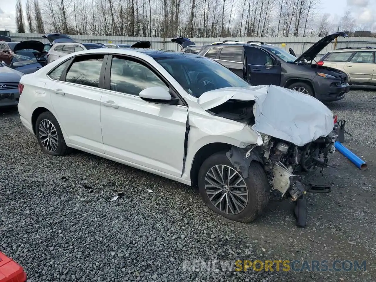4 Photograph of a damaged car 3VWC57BU0MM043521 VOLKSWAGEN JETTA 2021