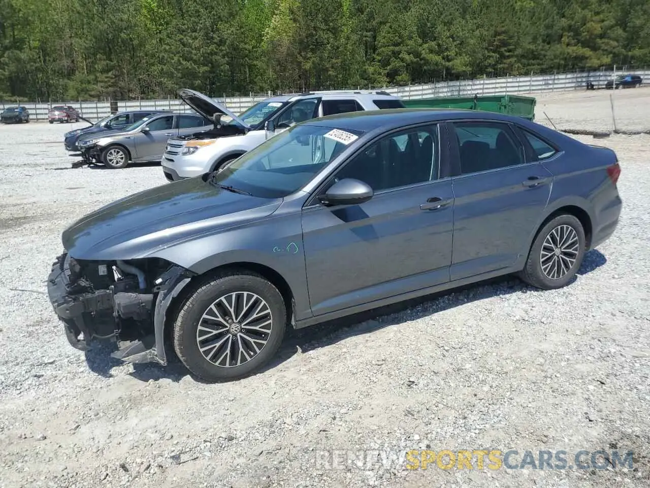 1 Photograph of a damaged car 3VWC57BU0MM056124 VOLKSWAGEN JETTA 2021