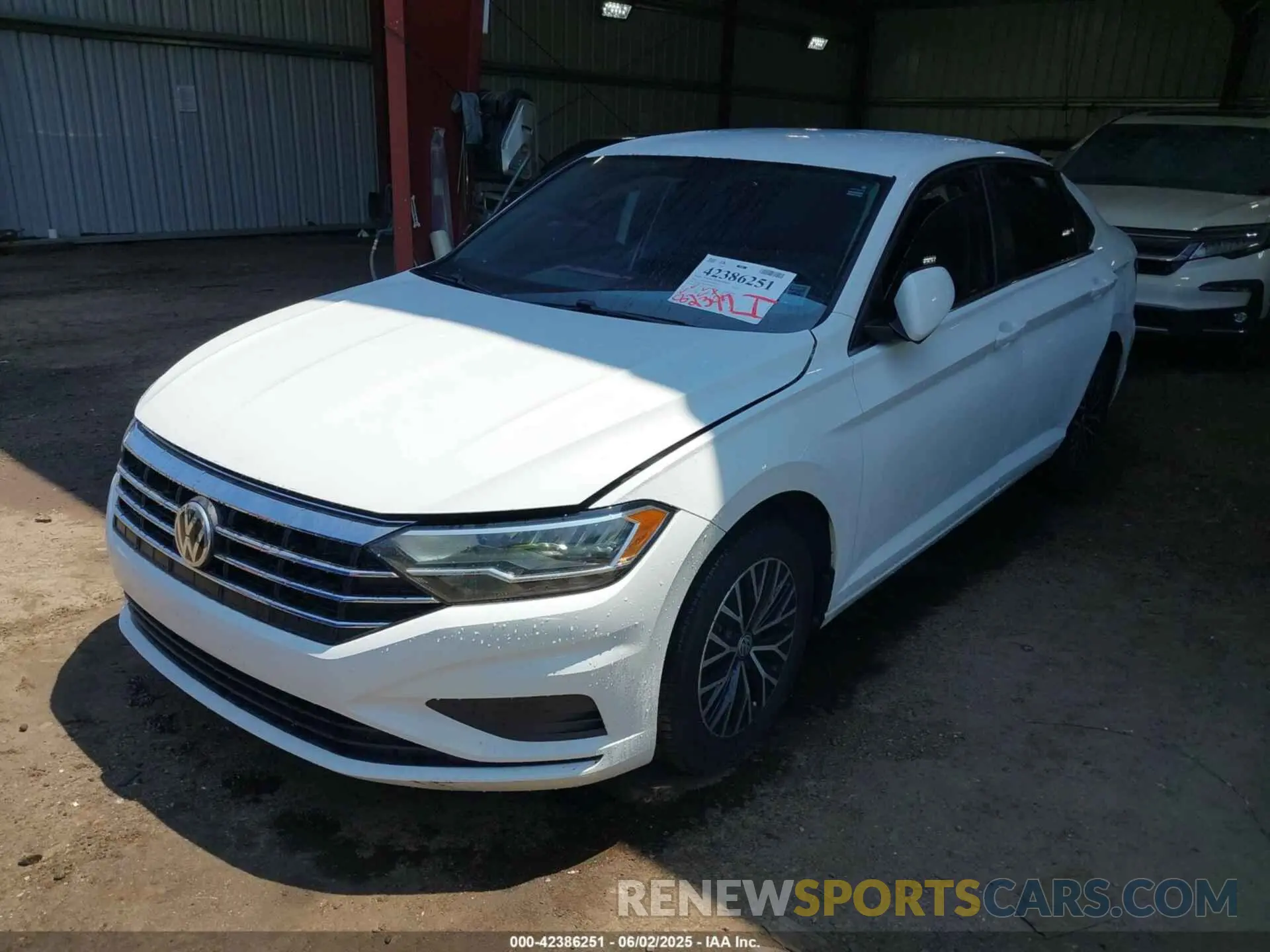 2 Photograph of a damaged car 3VWC57BU0MM086014 VOLKSWAGEN JETTA 2021