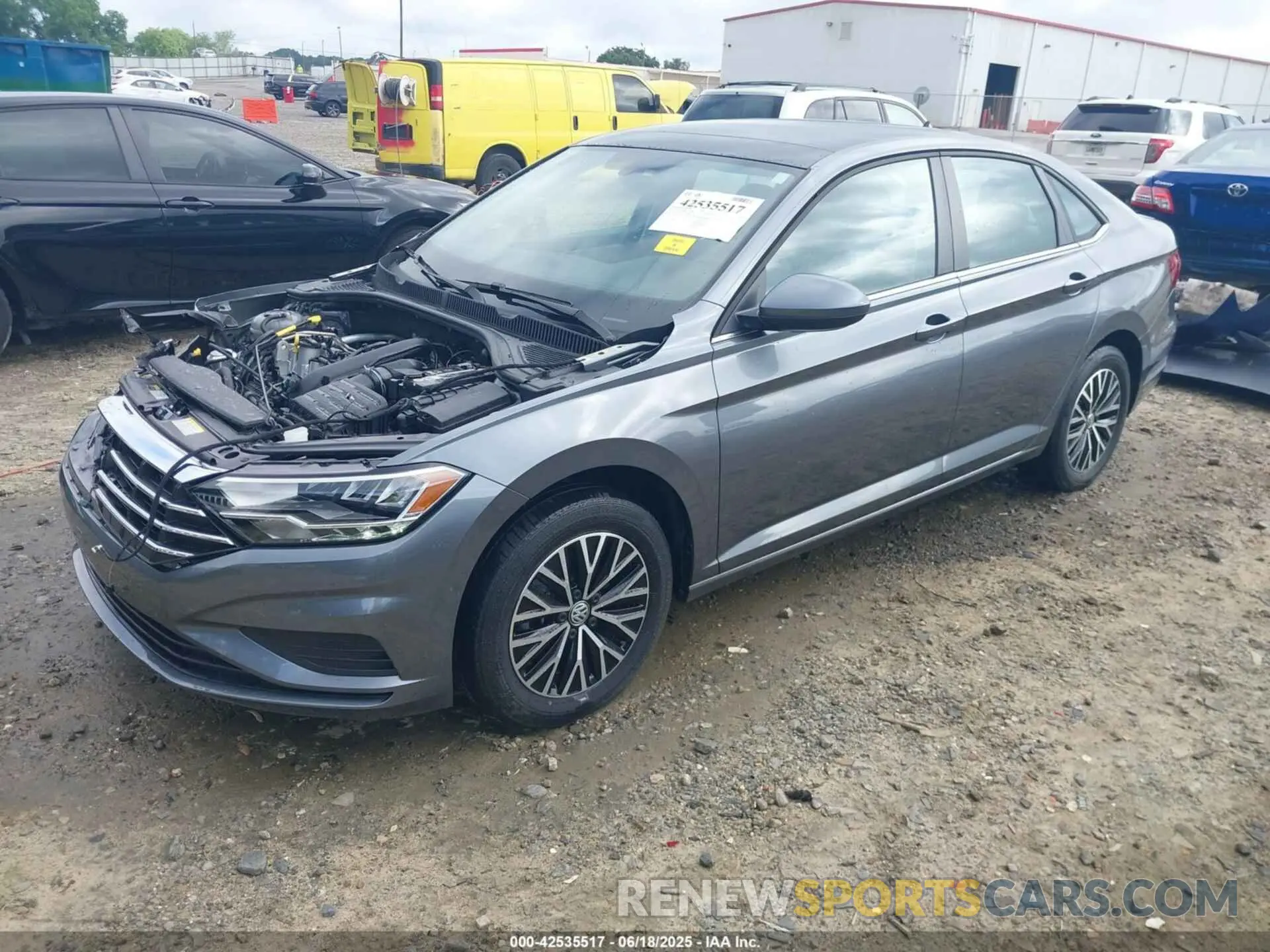 2 Photograph of a damaged car 3VWC57BU0MM103524 VOLKSWAGEN JETTA 2021